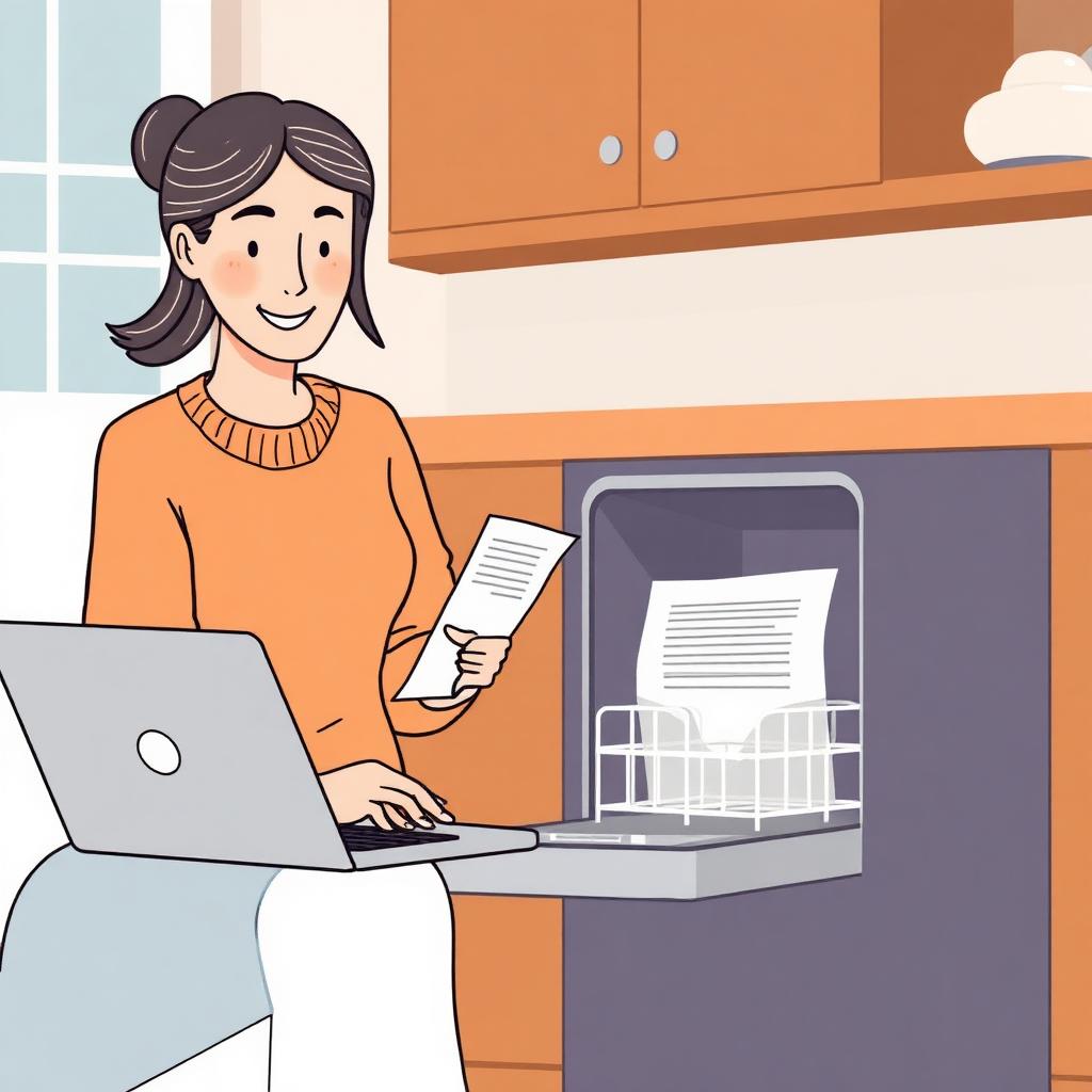 Appliance warranty agreement and claim documents