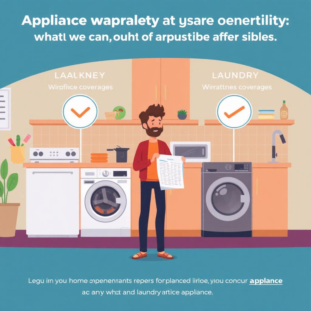 Appliances evaluated for extended warranty coverage