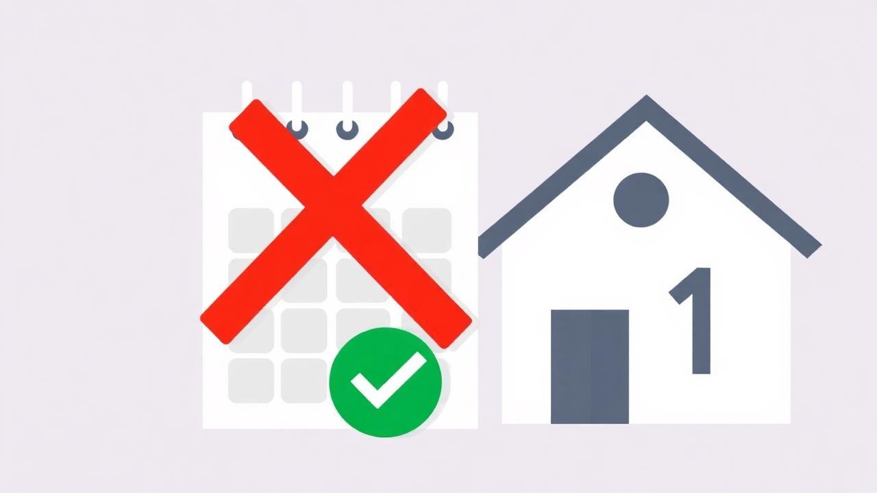 Calendar beside a home warranty no-waiting-period comparison checklist