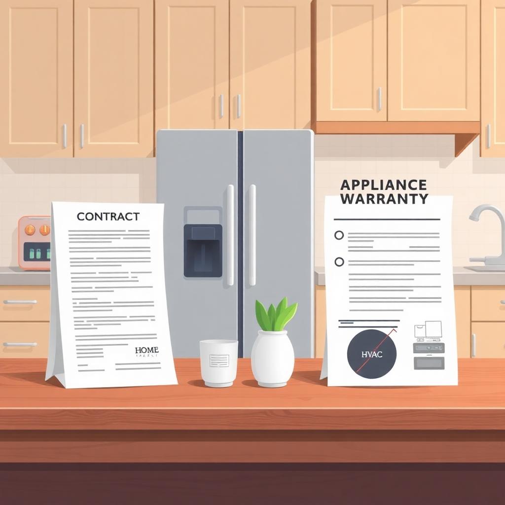 Home warranty and appliance warranty contracts compared